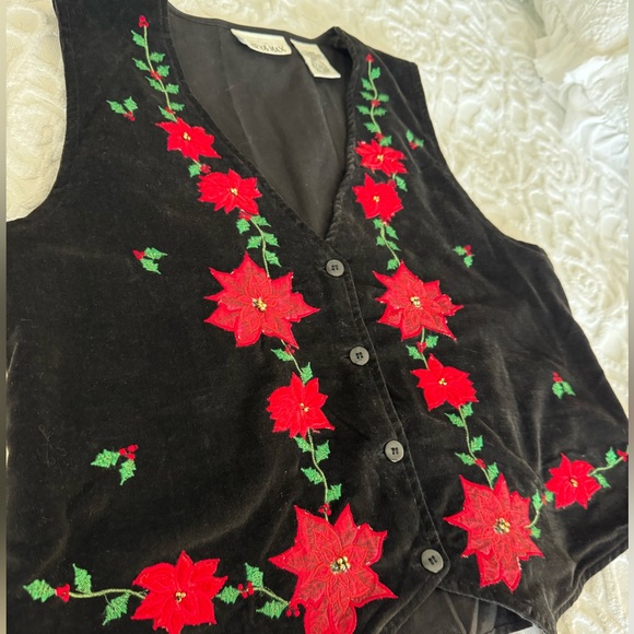 Vintage Christmas Vest - Picture 2 of 10